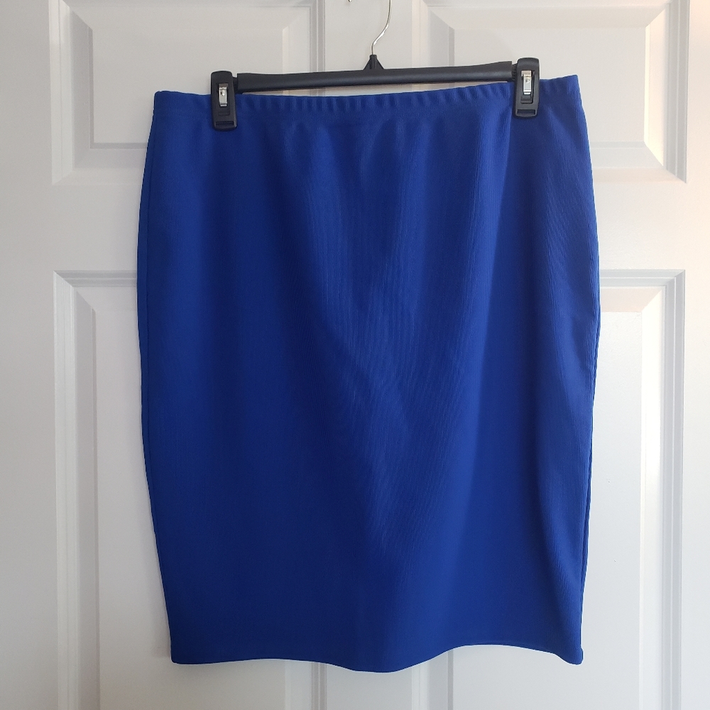 Forever 21+ Electric Blue Skirt